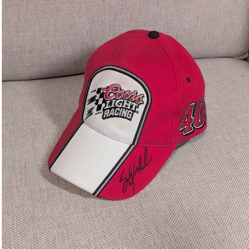 Coors Light‎ NASCAR Red Hat Cap Sterling Martin #40 Chip Ganassi Racing Chase